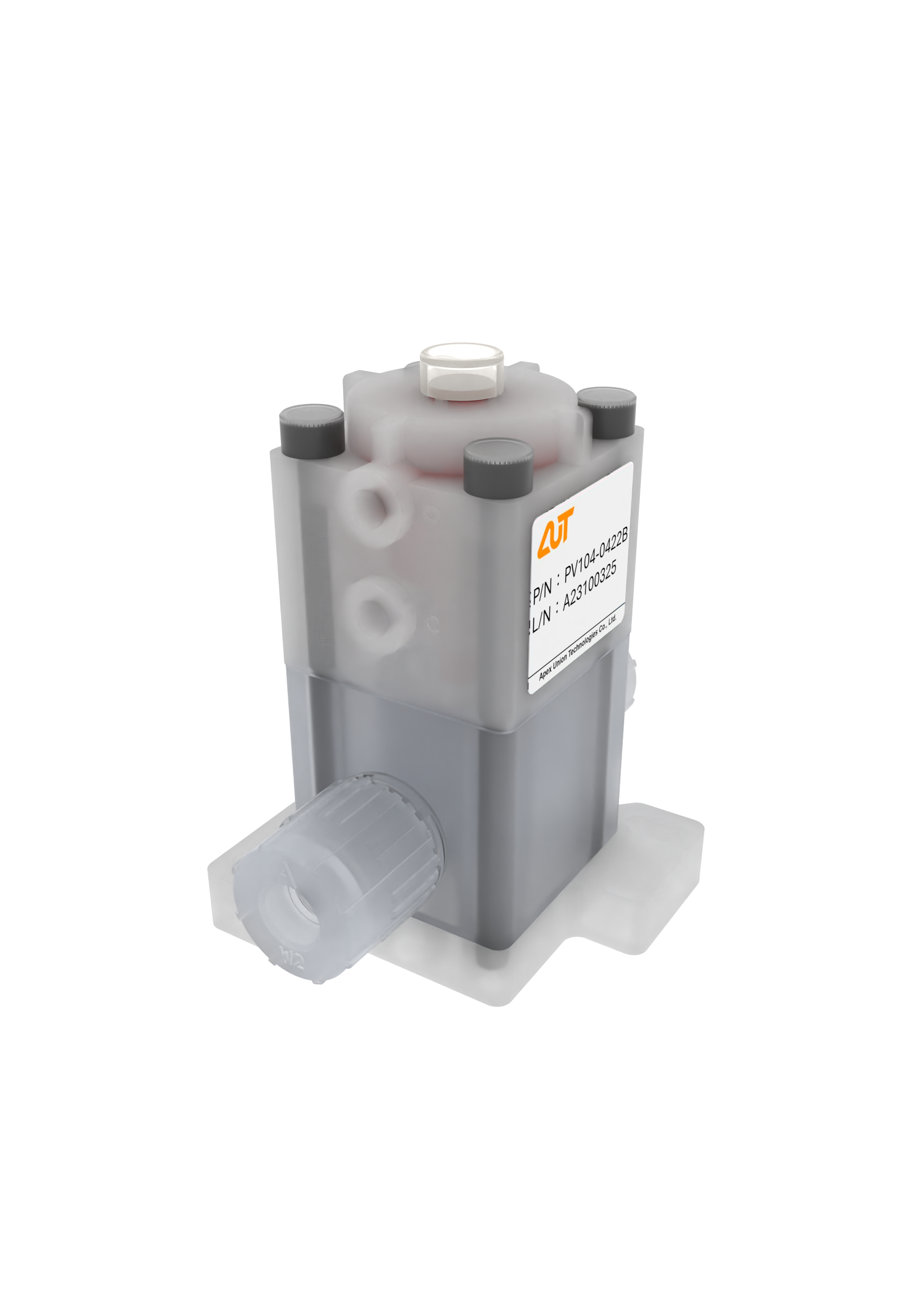 產品服務資訊及應用 - 研發製造 - 氣動閥 - AUT Pneumatic diaphragm Valves, 3/8 Orifice, 2 ...